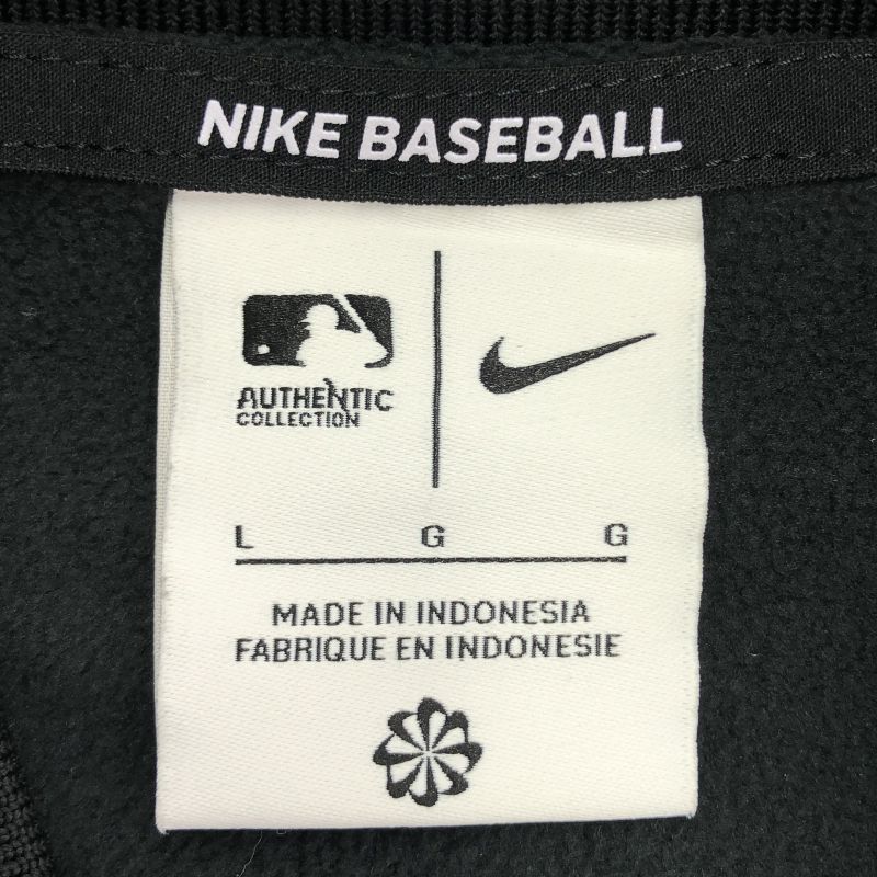 中古】NIKE ロサンゼルス・ドジャース ボンバージャケット ブラック