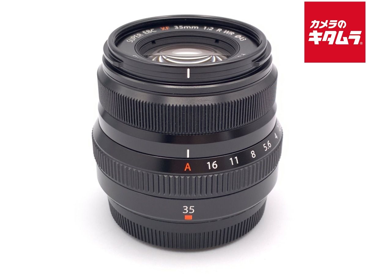 【中古】 【良品】 フジフイルム XF35mm F2 R WR ブラック
