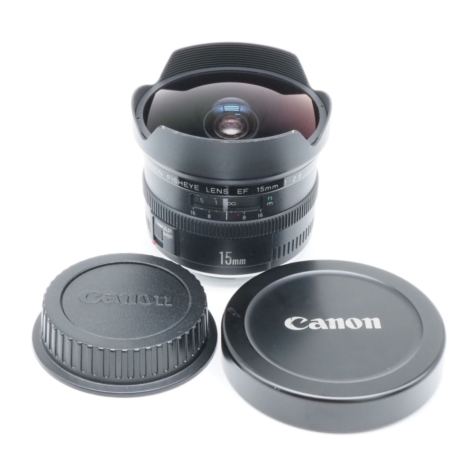 ☆美品☆CANON EF 15mm F2.8 FISHEYE 動作確認済み キヤノン 単焦点