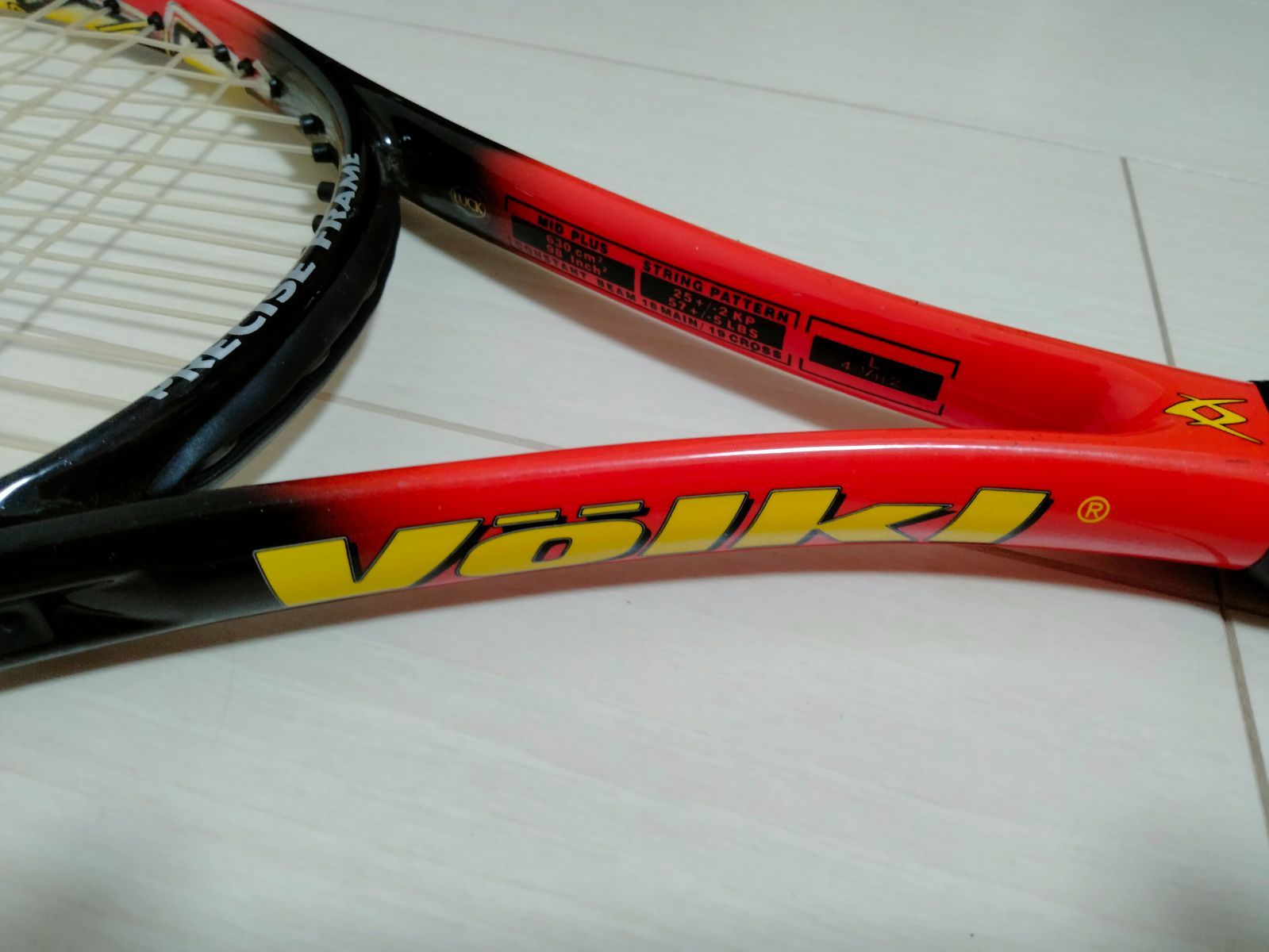 良品】フォルクル CLASSIC9 pro クラシック9プロ VOLKL 硬式テニス