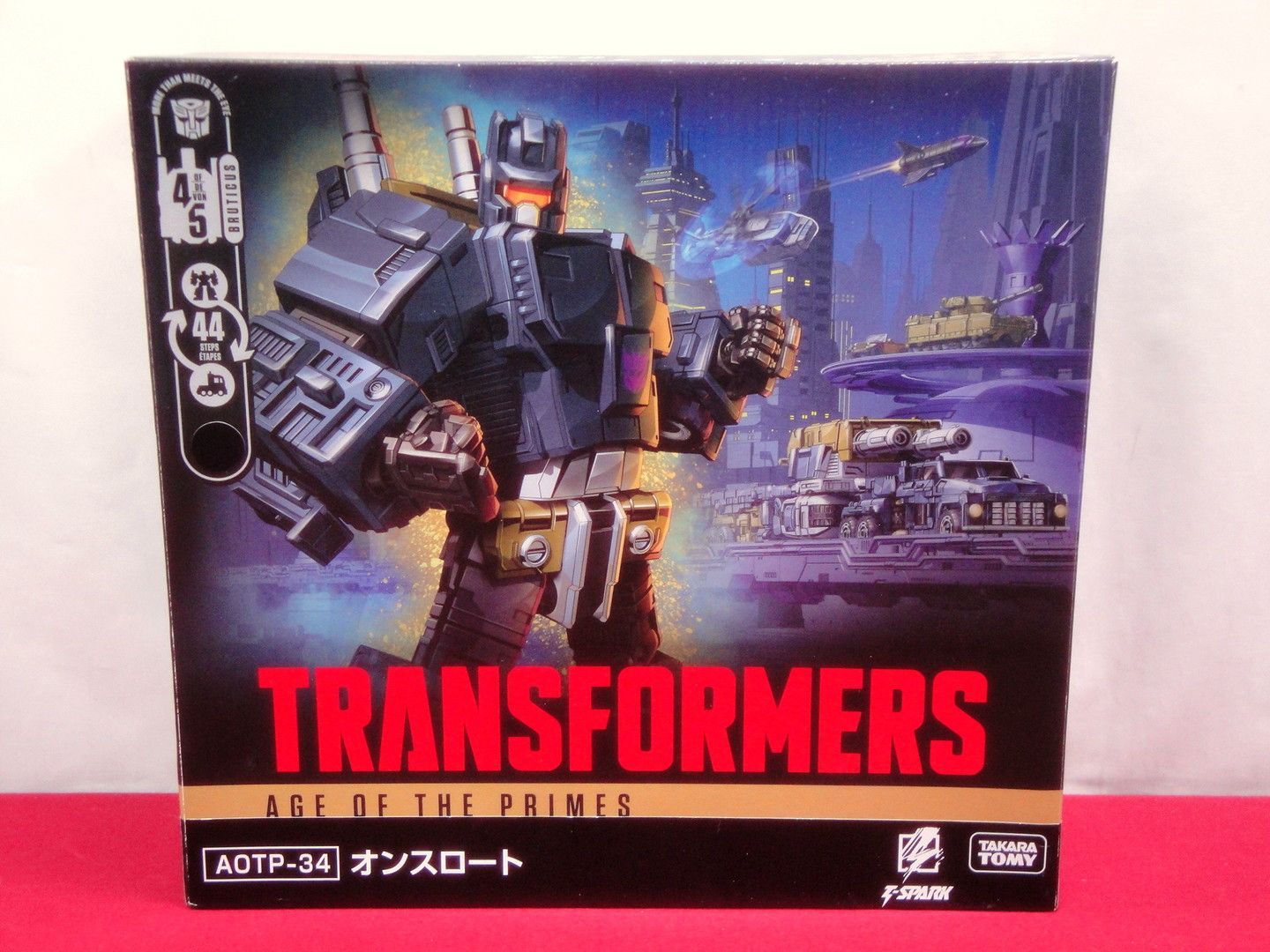 カメ】【未開封？】トランスフォーマー AOTP-34 オンスロート