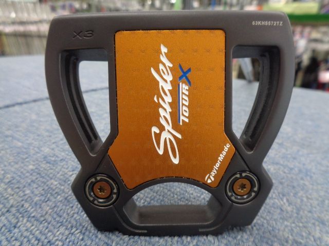 テーラーメイド スパイダー TOUR X BLACK スモールスラント 中古パター 600032 28,512円