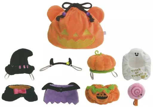 中古】ぬいぐるみ リラックマ(ハロウィン) おきがえセット おでかけ