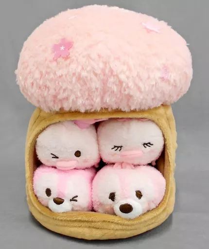 中古】ぬいぐるみ ドナルドダック＆デイジーダック＆チップ＆デール