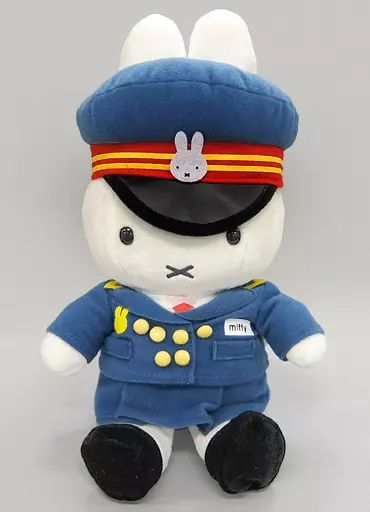 【中古】ぬいぐるみ 駅長さんミッフィー ぬいぐるみ 「ミッフィー」 miffy style 東京駅店限定