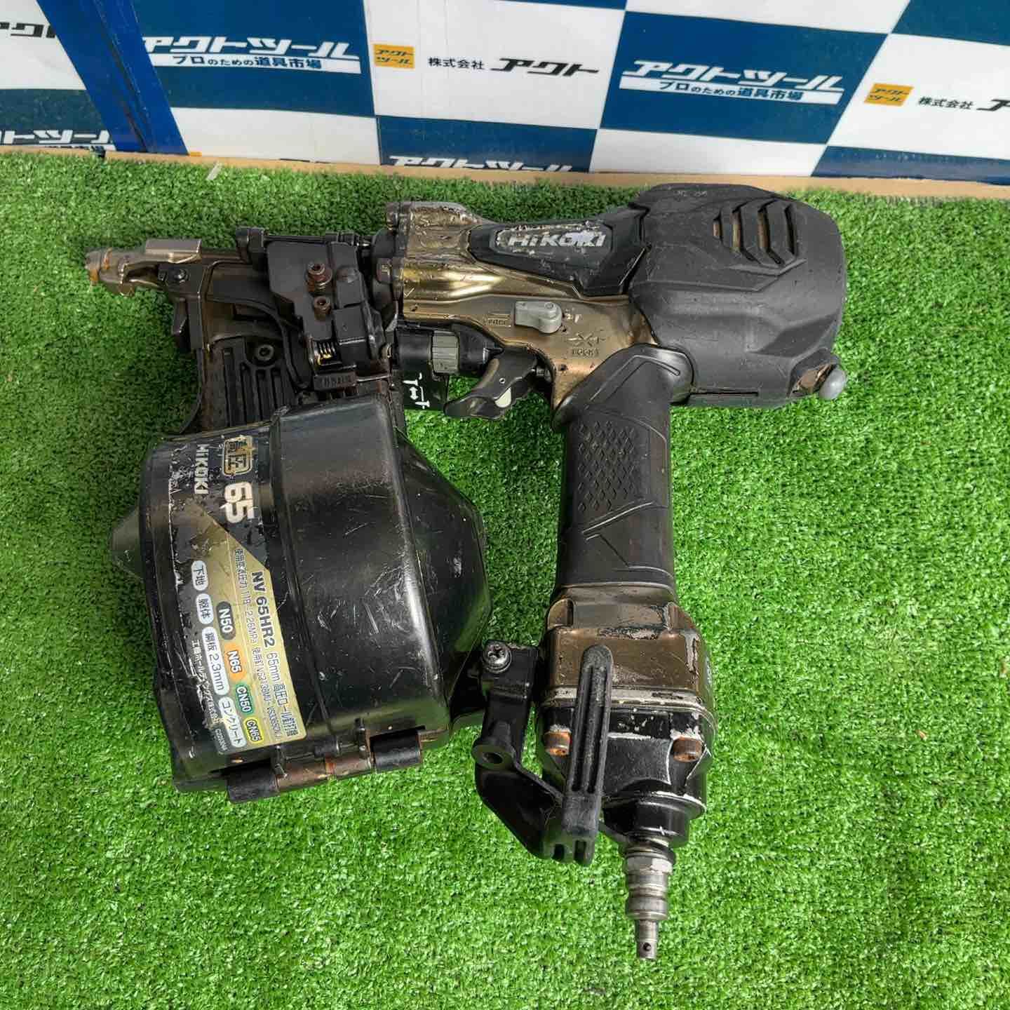 ★ハイコーキ(HIKOKI ※旧:日立工機) 高圧エア釘打ち機 NV65HR2(N)【草加店】