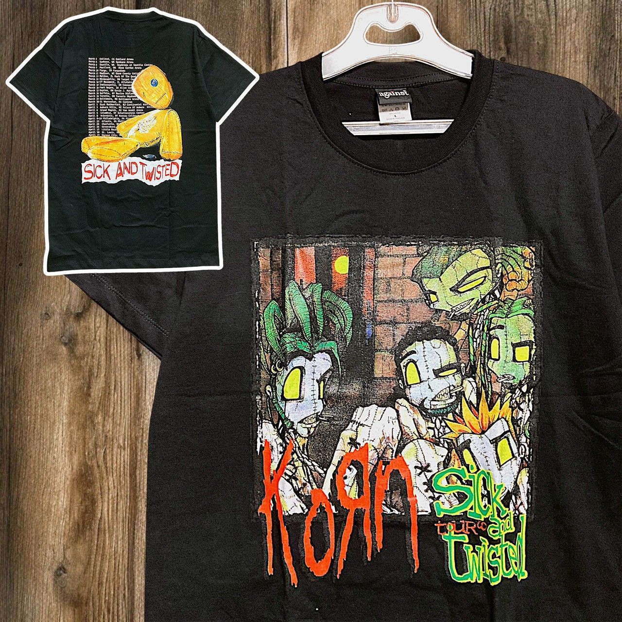 ヴィンテージ風 バンド t メンズ・ロックTシャツ