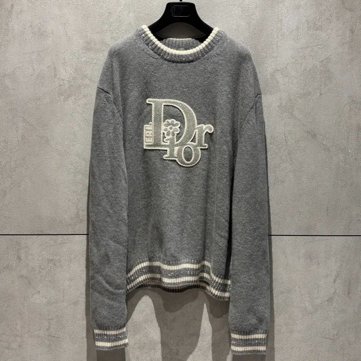 XLサイズ ディオール X ERL ウール カシミア ニット