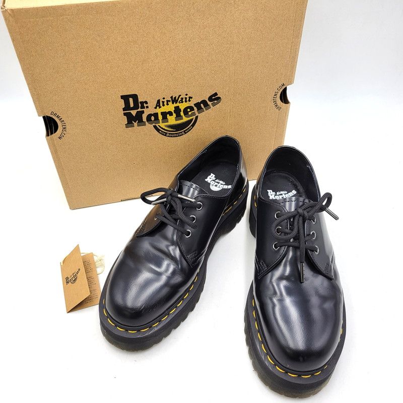中古品】 DR.MARTENS ドクターマーチン 1461 QUAD 3 HOLE SHOES