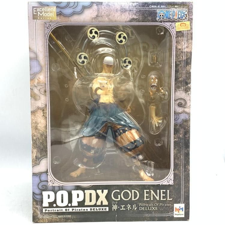 ほぼ新品 Portrait.Of.Pirates P.O.P DX 神・エネル フィギュア 【】Portrait.Of.Pirates (P.O.P) NEO-DX 神・エネル[69]
