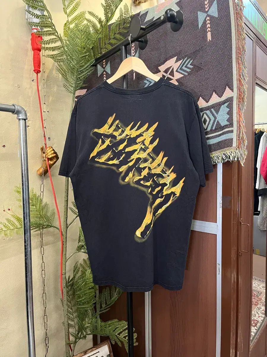STUSSY バーニング ストック 半袖T #csz0209