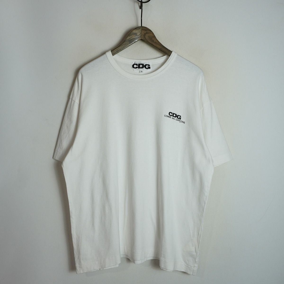 COMME des GARCONS Tシャツ・カットソー 白/S 正規 CDG COMME des GARCONS シーディージー コムデ ギャルソン