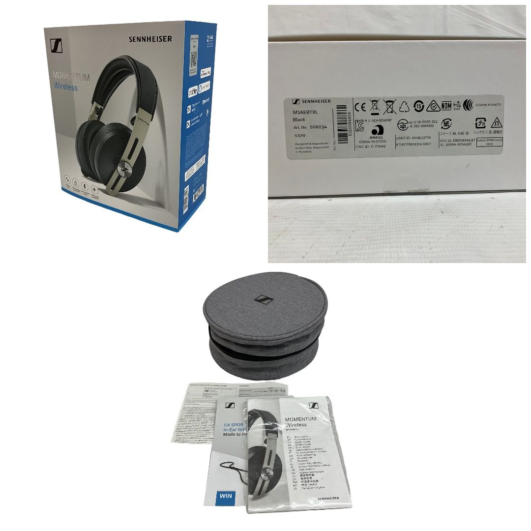 SENNHEISER ゼンハイザー MOMENTUM 3 Wireless ワイヤレスヘッドホン