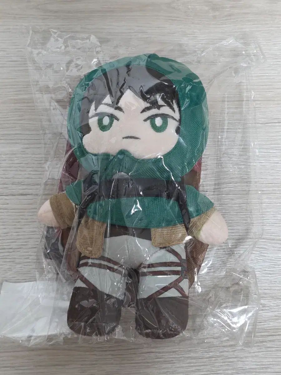 未開封) 進撃の巨人 エレン ぬいぐるみ エコバッグ