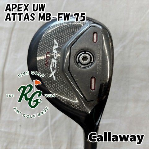 【中古】ユーティリティ キャロウェイ APEX UW◆ATTAS MB-FW 75◆S◆21[9068]