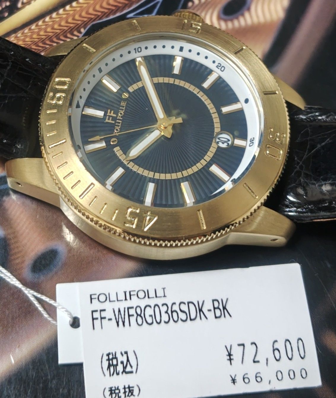 Folli Follieフォリフォリ 腕時計 レディース 定価7万越 未使用