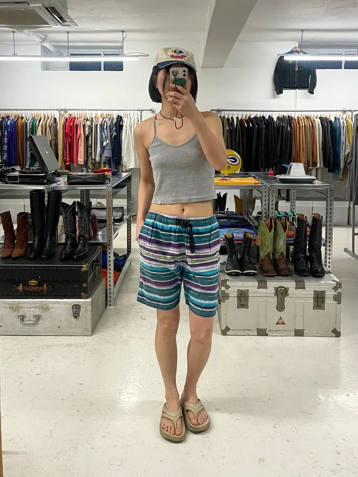 WILD THINGS serape stripe shorts ワイルド 띵스
