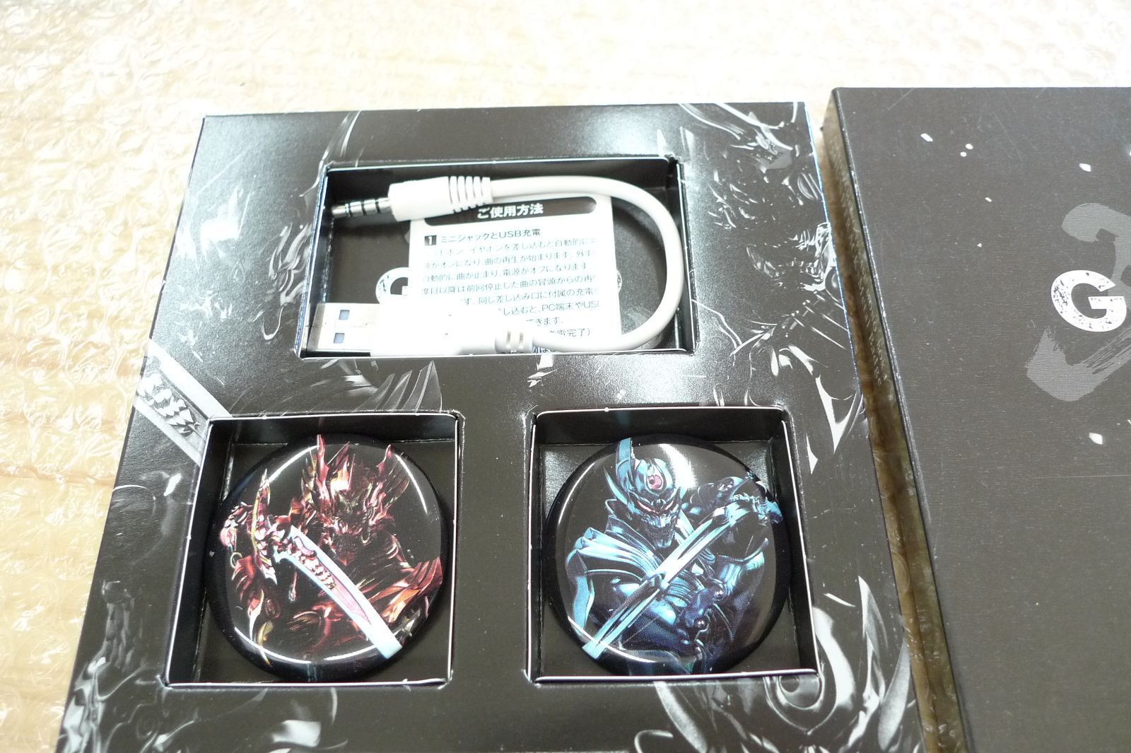 牙狼 (GARO) 特典 バッジ ガロ 闇を照らすもの BOX1 特典のみ 管理ST