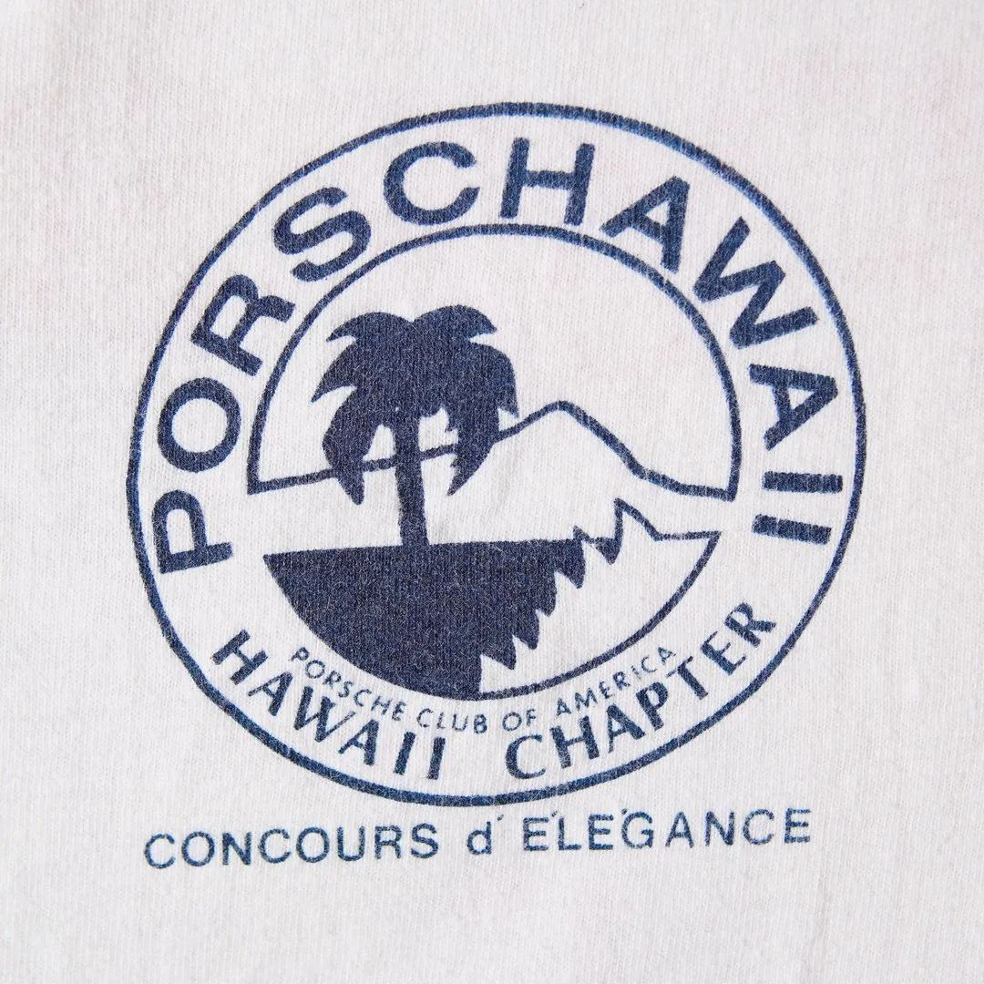 90s USA製 1990年製 ポルシェ PORSCHE Tシャツ L ホワイト
