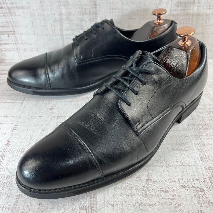 RUNWALK ランウォーク ストレートチップ 25EE 25.0cm メンズ ブラック