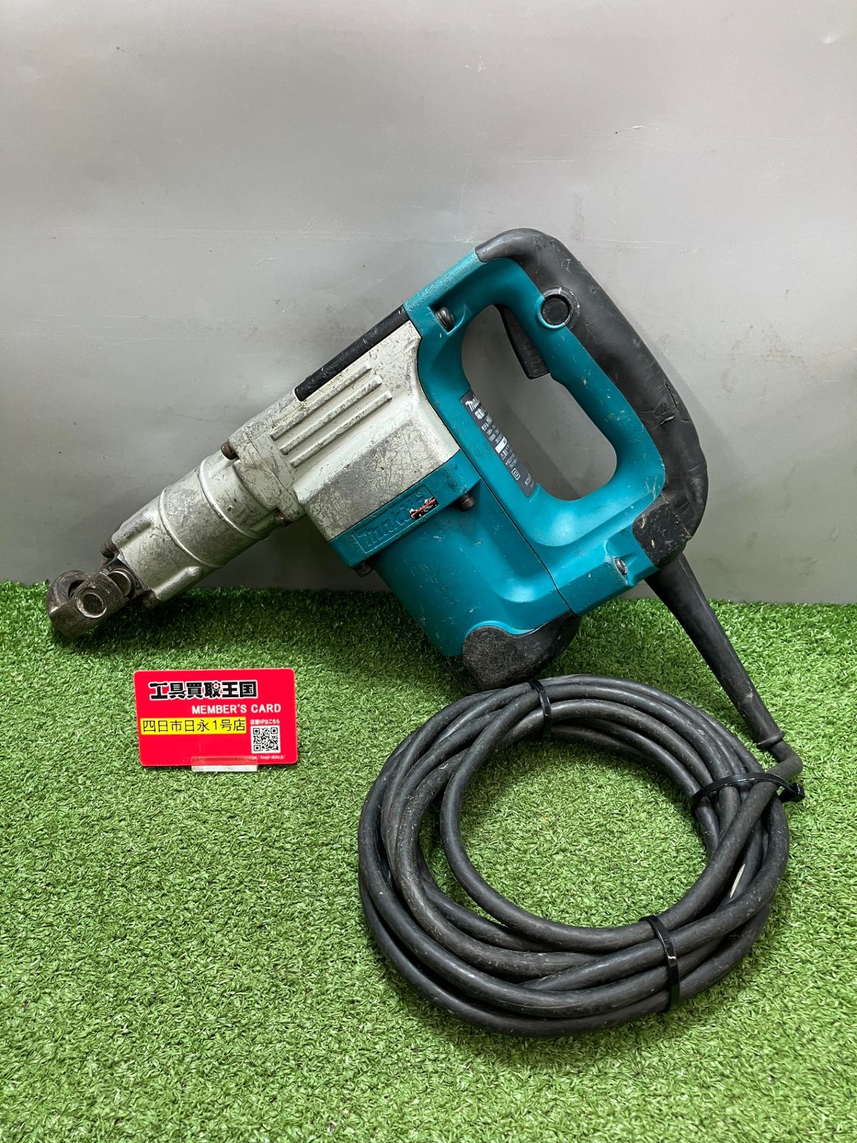 【中古品】【0936】makita(マキタ) 17㎜電動ハンマ (六角シャンク) HM0830　ITB2ZXPPVPQT