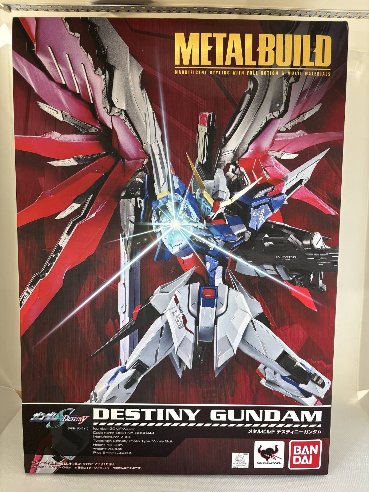中古】【未開封】METAL BUILD ZGMF-X42S デスティニーガンダム メタル