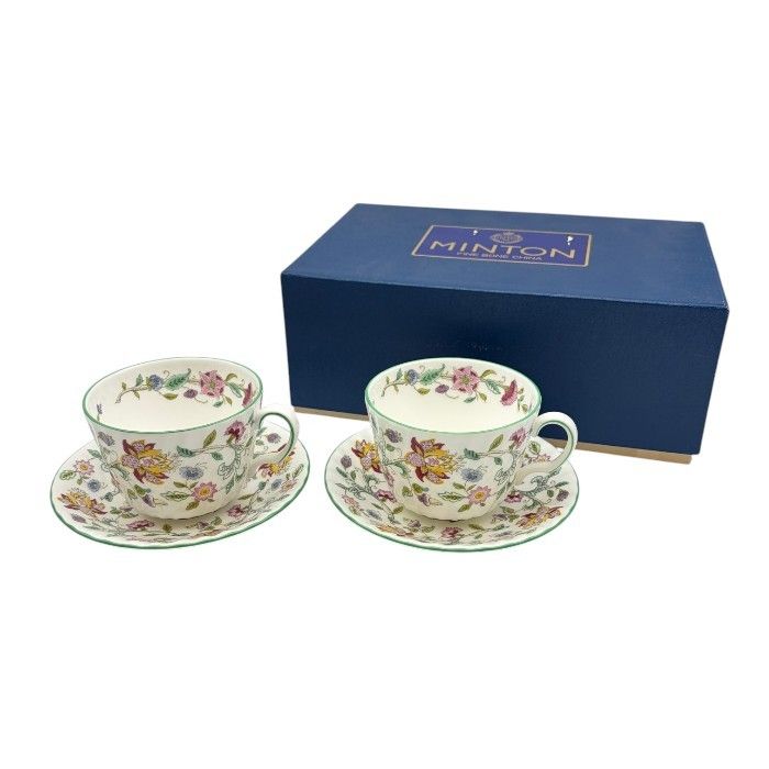 MINTON ミントン ハドンホール カップ&ソーサー ペア 洋食器 ブランド