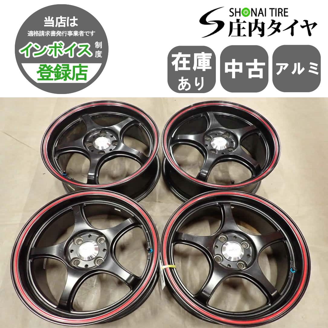 4本SET 会社宛 送料無料 16×6.5J 5ZIGEN ProRacer FN01R-Cα アルミ 4穴