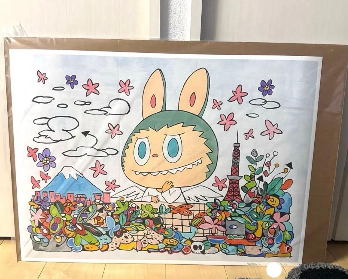 LABUBU 複製原画 THE MONSTERS 10周年展 pop mart popmart - メルカリ