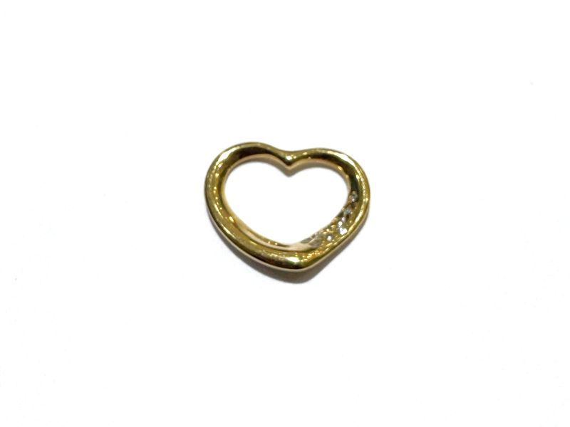 TIFFANY&Co. ティファニー ペンダントトップ オープンハートトップ