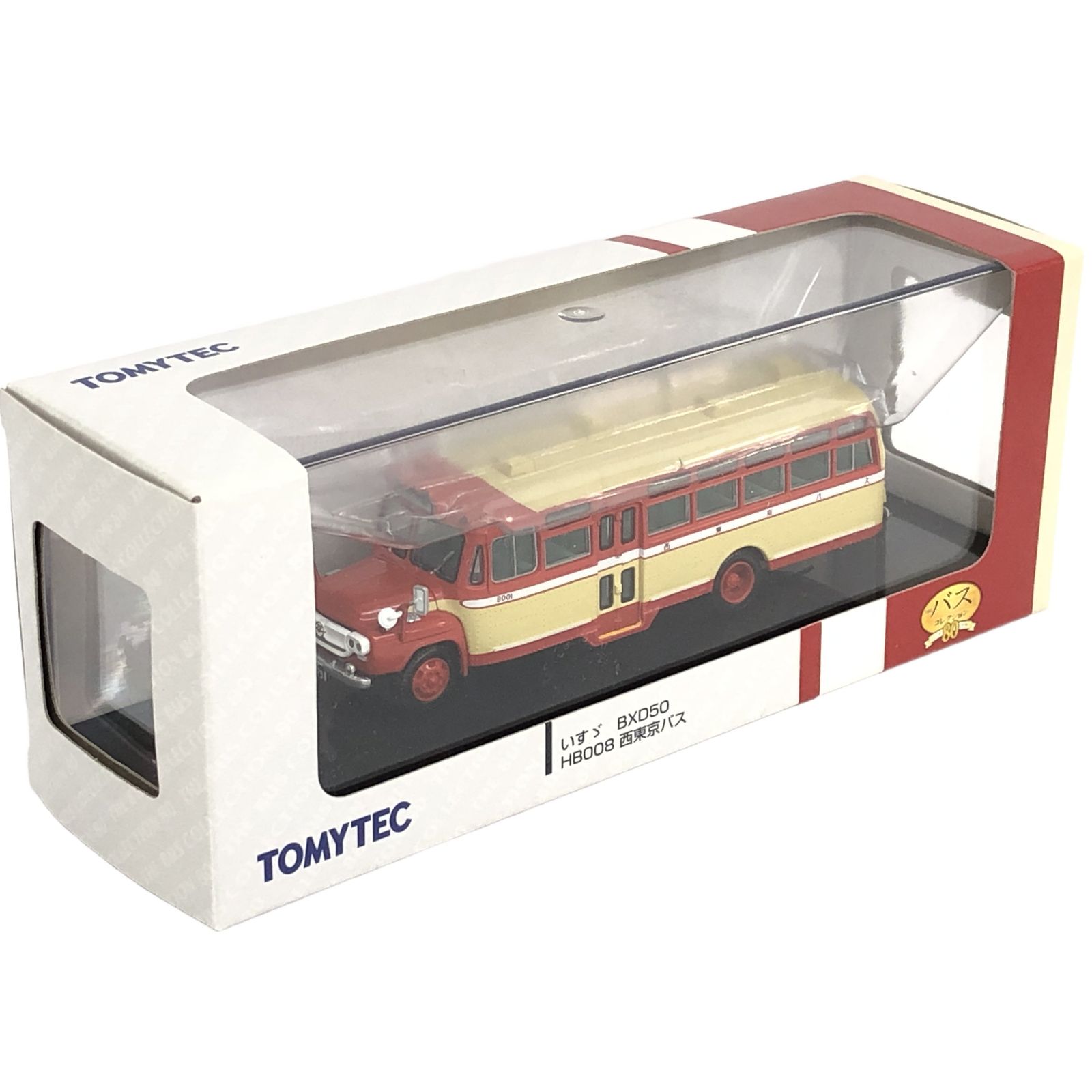 TOMYTEC ザ・バスコレクション80 1/80 ISUZU いすゞ BXD50 西東京バス HB008 トミーテック HOゲージ 鉄道模型 中古 N11470831