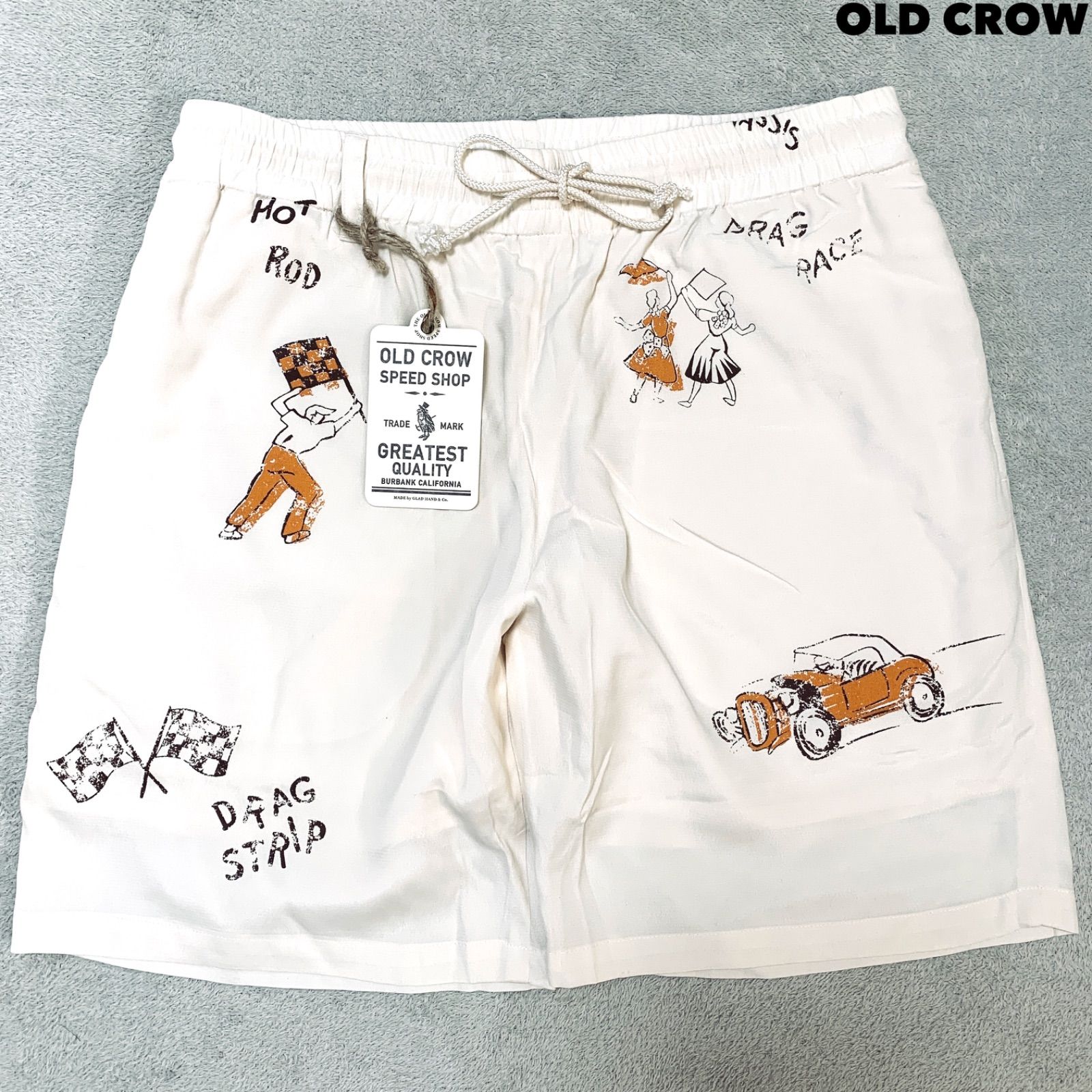 OLD CROW / GLAD HAND ショートパンツ ハーフパンツ ショーツ 新品タグ