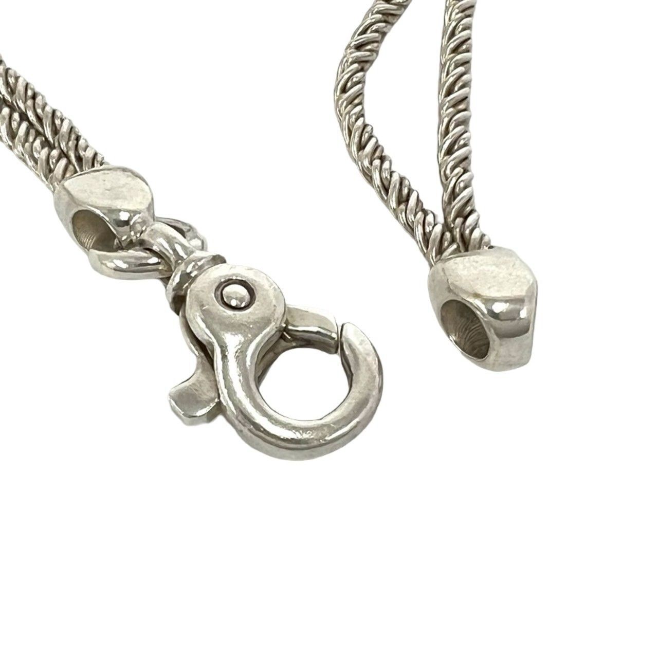 極 美品 TIFFANY&Co. ティファニー ダブルロープ センターノット