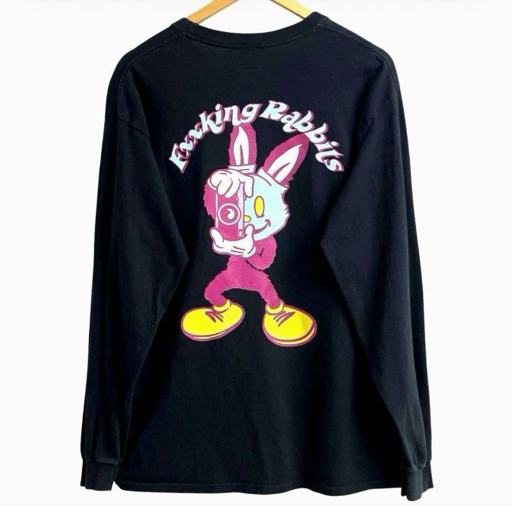 FR2 Fxxking Rabbits 長袖 Tシャツ ロンT 黒 ブラック メンズ M - メルカリ