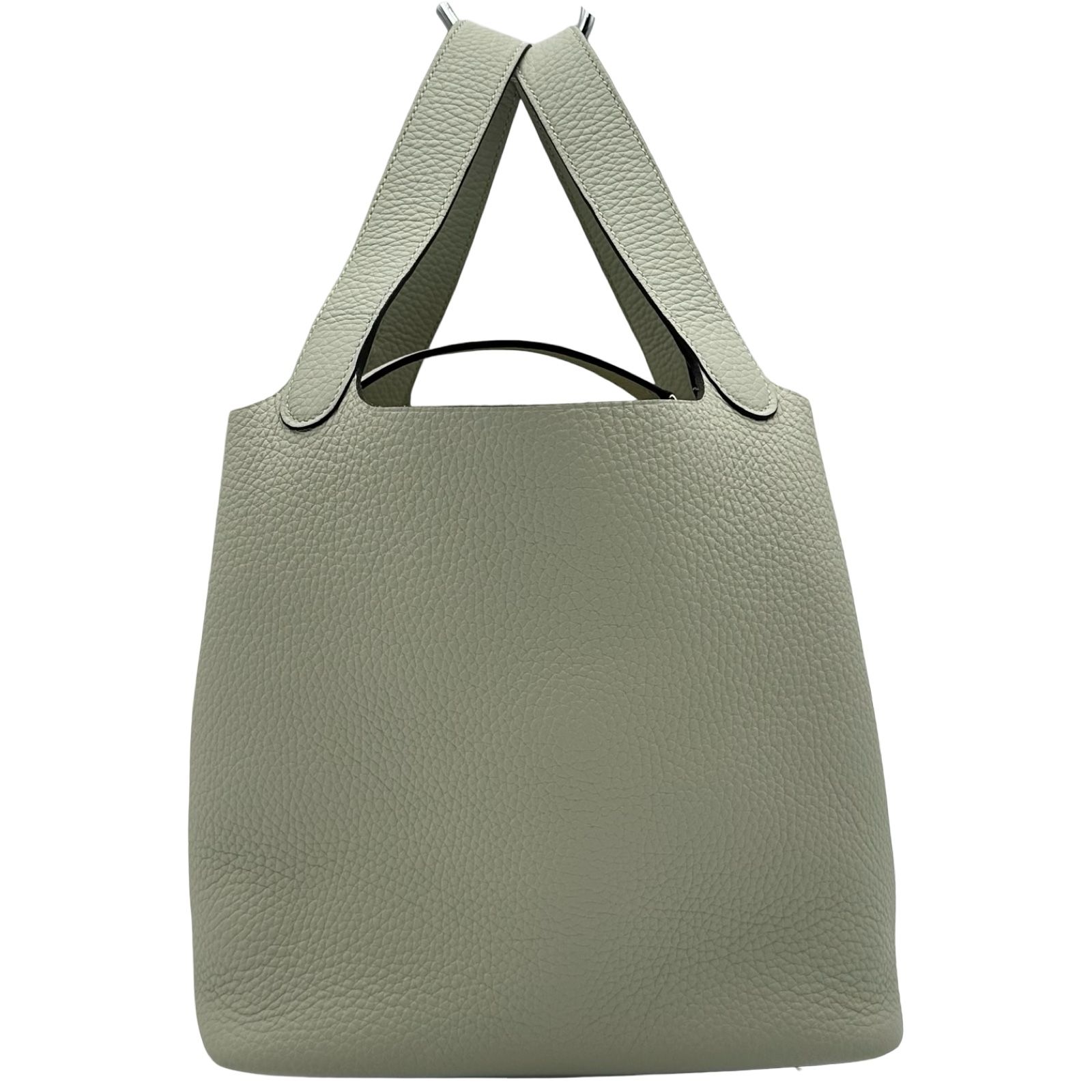 ピコタンロック MM B刻印　グリネヴェ エルメス HERMES ピコタンロックMM B刻印 グリネヴェ シルバー金具
