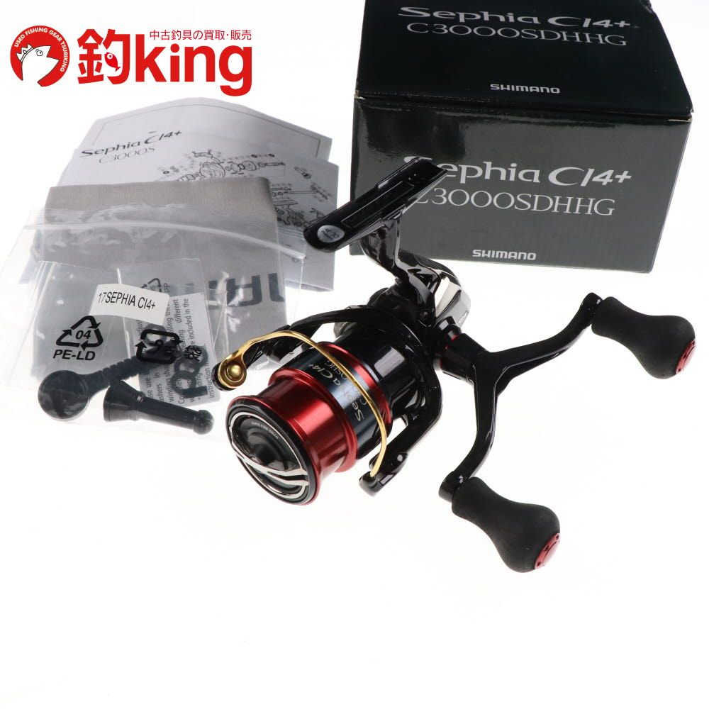 中古/美品】 シマノ 17 セフィア CI4+ C3000SDHHG /H103M ロッド