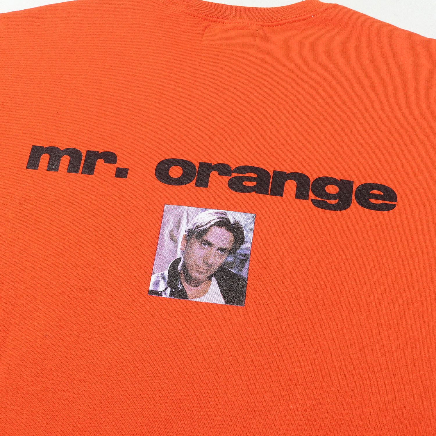 WACKO MARIA ワコマリア スウェット オレンジ サイズ:L 24SS RESERVOIR DOGS フォトプリント スウェットシャツ SWEAT SHIRT トップス トレーナー コラボ【メンズ】【中古】 WACKO MARIA ワコマリア スウェット オレンジ サイズ:L 24SS RESERVOIR