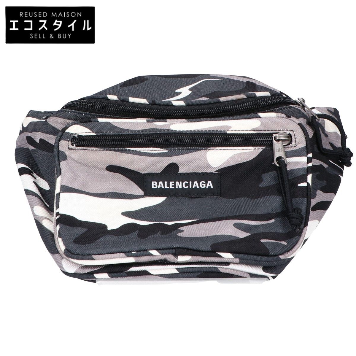 BALENCIAGA　バレンシアガ　482389 エクスプローラー カモフラージュ ウエストバッグ