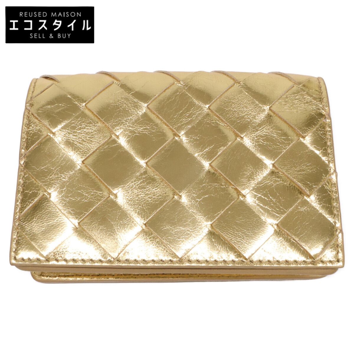 BOTTEGA VENETA　ボッテガヴェネタ　【美品】イントレチャート 名刺ケース ビジネス