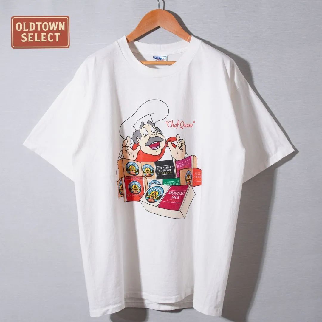 90s USA 企画 ランド オ レイクス Land O'Lakes 企業 Tシャツ L