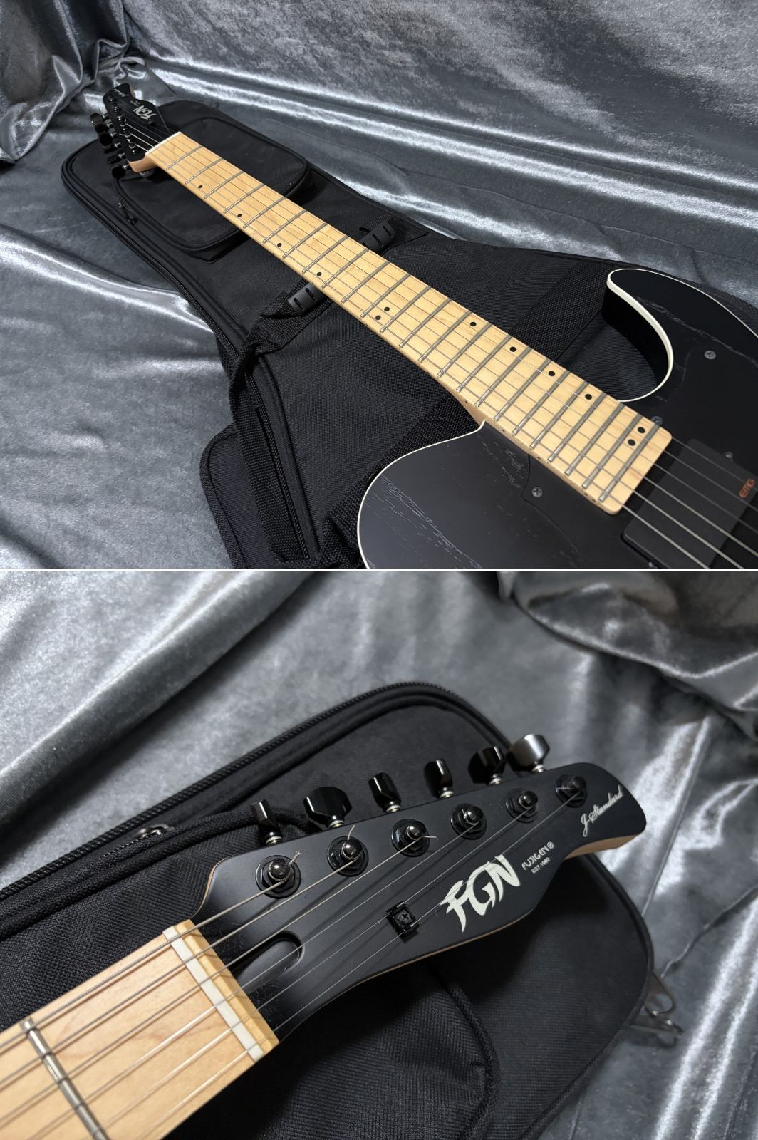 FUJIGEN(フジゲン) JIL-ASH-DE664-M EMGピックアップ搭載 コイルタップ