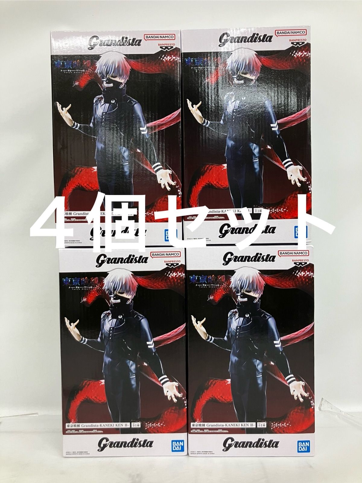 未開封 東京喰種 Grandista フィギュア 金木研 4個セット LF7915 f101