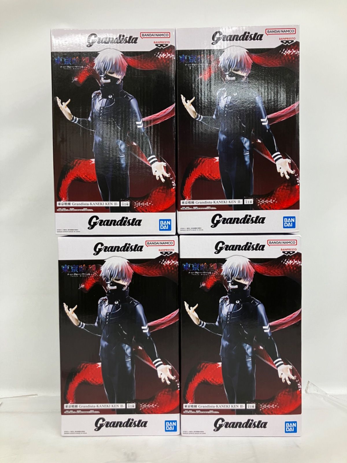 未開封 東京喰種 Grandista フィギュア 金木研 4個セット LF7915 f101
