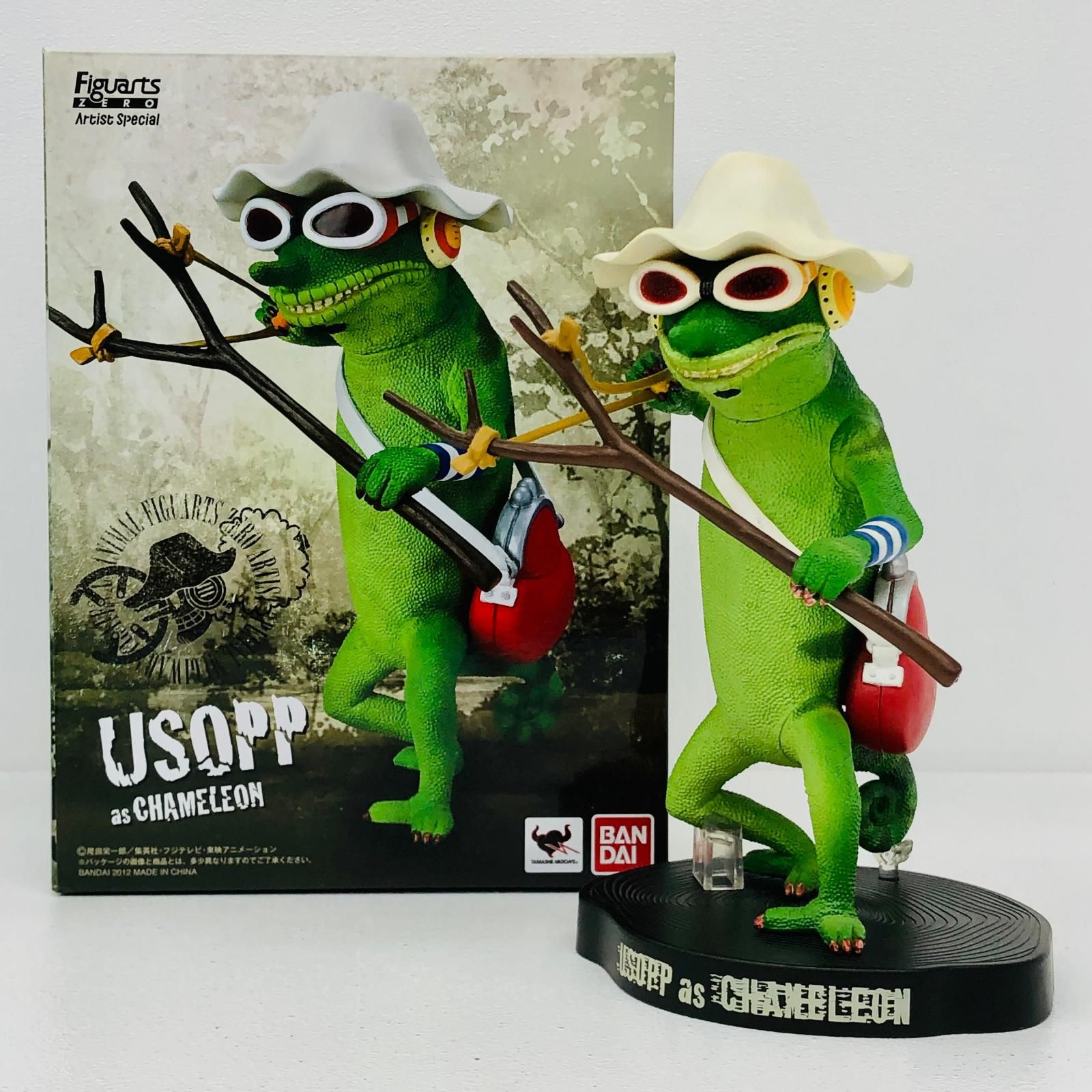 【物流センター】 中古 フィギュアーツZEROArtistSpecialウソップasカメレオン「ワンピース」魂ウェブ商店限定