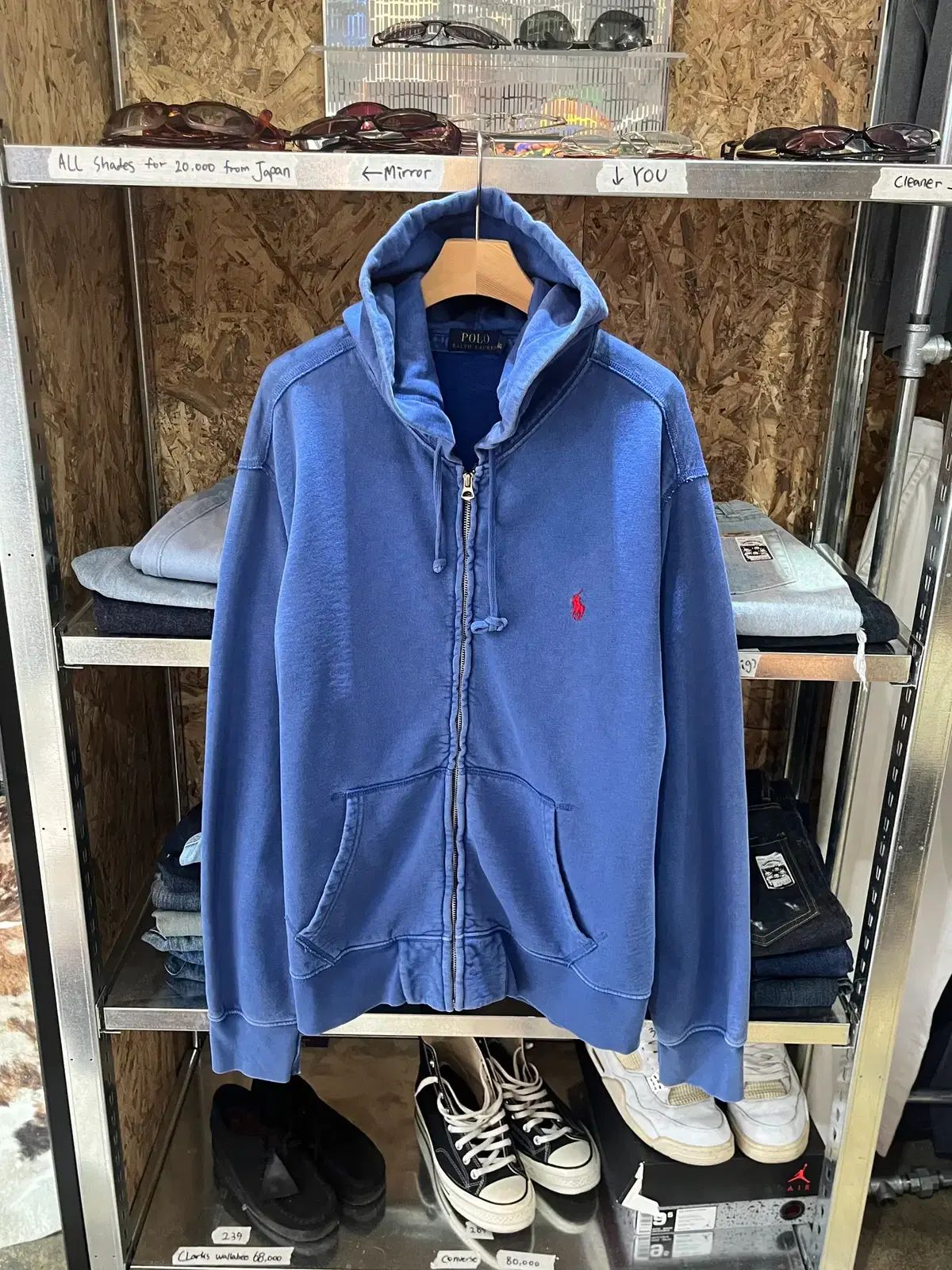 ポロ ラルフローレン フード ジップアップ (L)