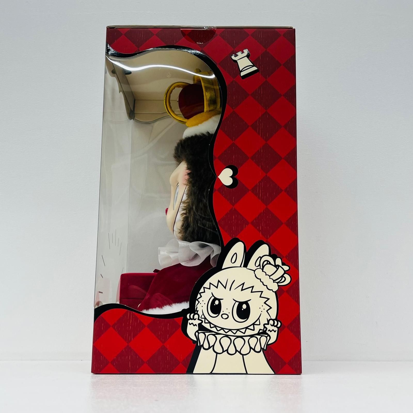 物流センター】 中古 LABUBU(王冠) ぬいぐるみ 「THE MONSTERS Let's