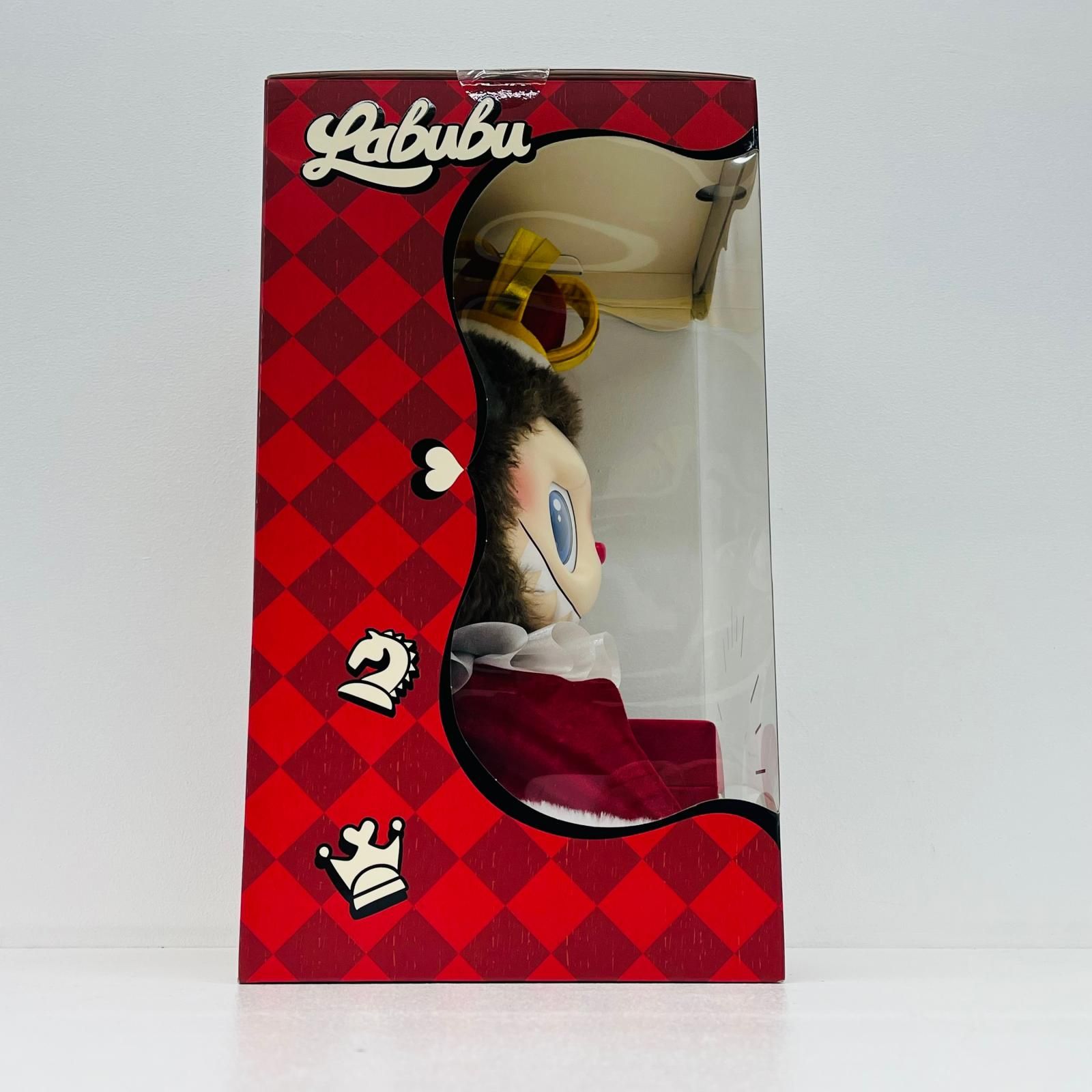 物流センター】 中古 LABUBU(王冠) ぬいぐるみ 「THE MONSTERS Let's