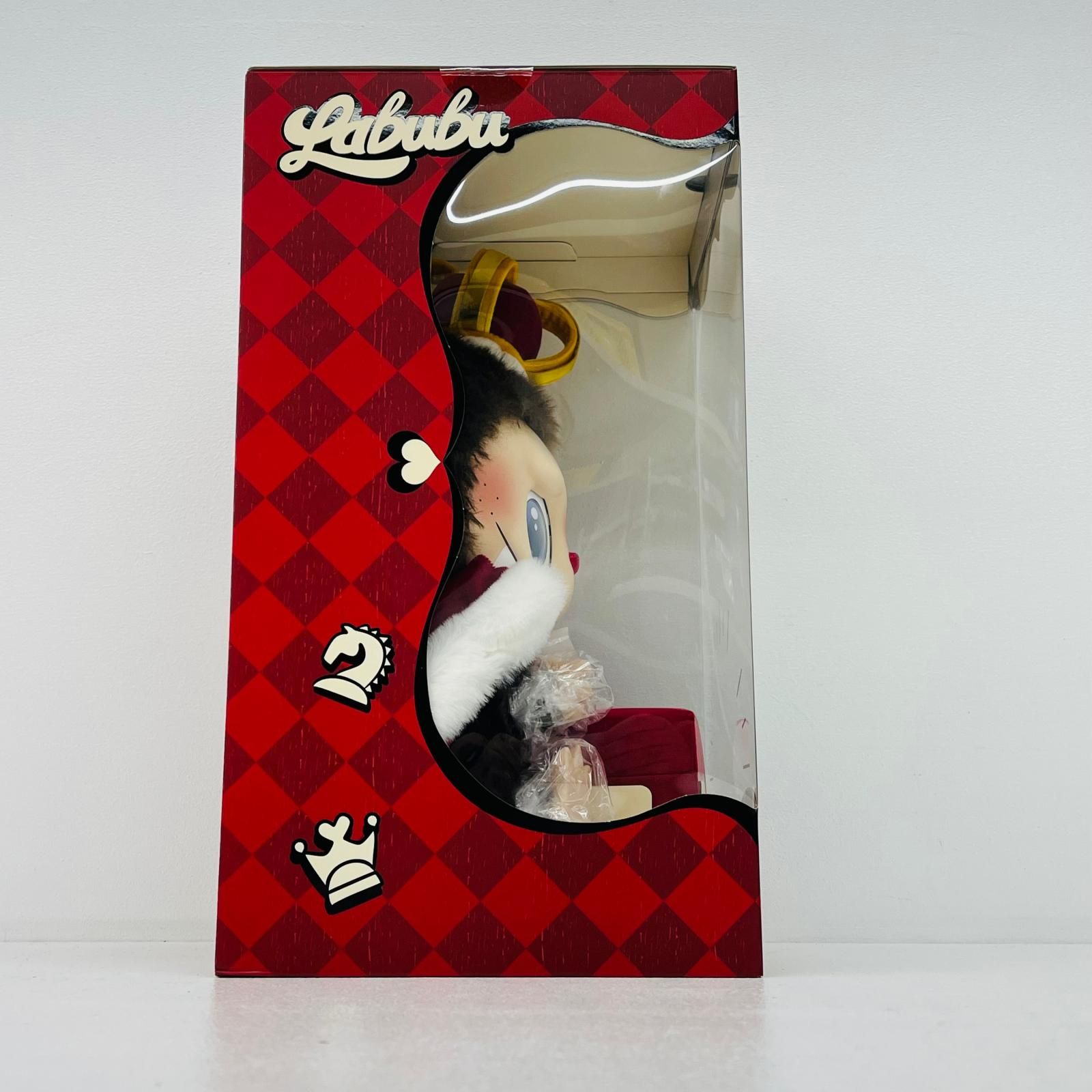 物流センター】 中古 LABUBU(王冠) ぬいぐるみ 「THE MONSTERS Let's