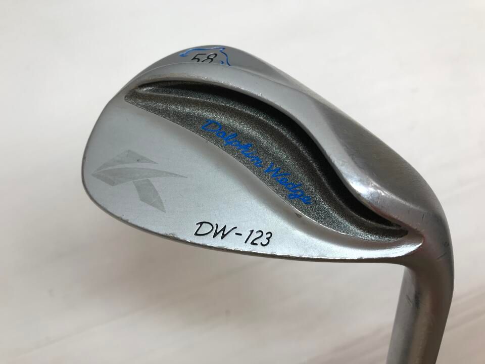 キャスコ　Dolphin Wedge DW-123 シルバー　58度　Dolphin DP-231　WEDGEフレックス　ウェッジ　中古　ゴルフドゥ！多摩ニュータウン店【最短即日発送】