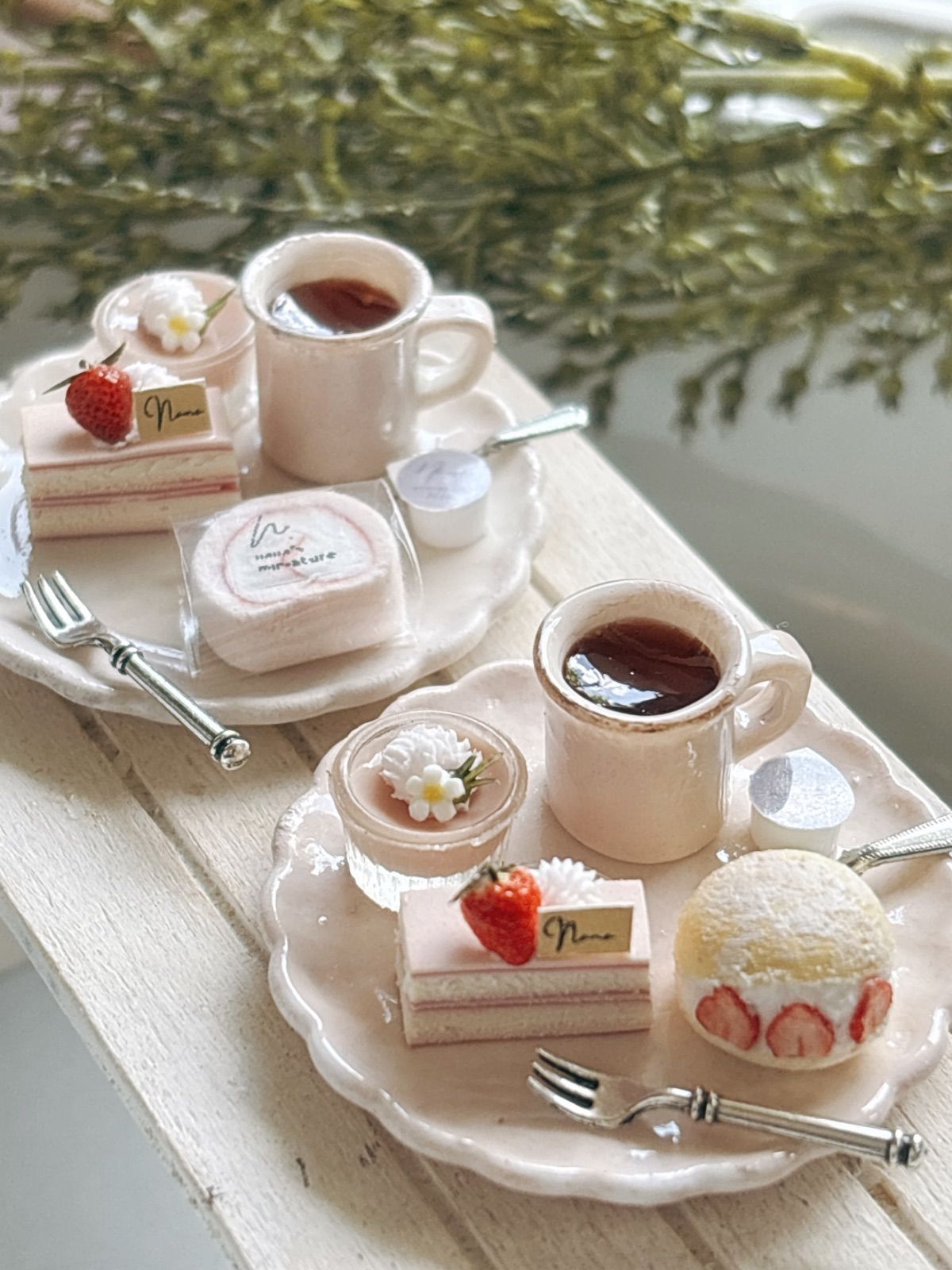 ミニチュアスイーツ 苺のスイーツセット - メルカリ